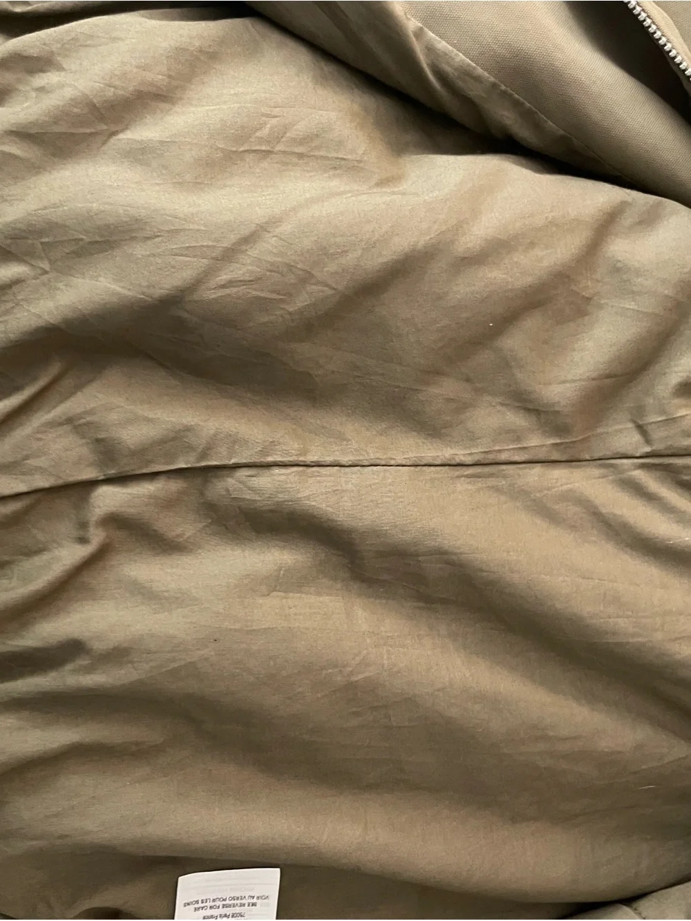 Vince Lightweight Bomber Jacket in light army green size xs - Picture 12 of 12
